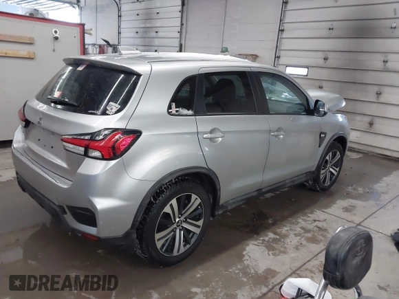 2022 Mitsubishi Outlander Sport ES with VIN JA4ARUAU8NU009719, listed as a IAAI auction lot 41272407 with 70,436 mi miles. Bid and sale history available at carsss.com. Image 4.