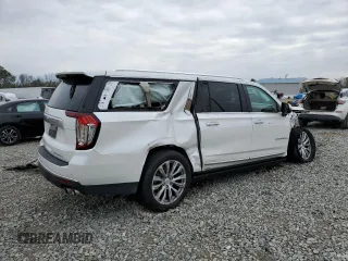 2022 GMC Yukon XL Denali with VIN 1GKS2JKL5NR344043, listed as a Copart auction lot 41957835 with 54,181 mi miles and Salvage Title. Bid and sale history available at carsss.com. Image 3.