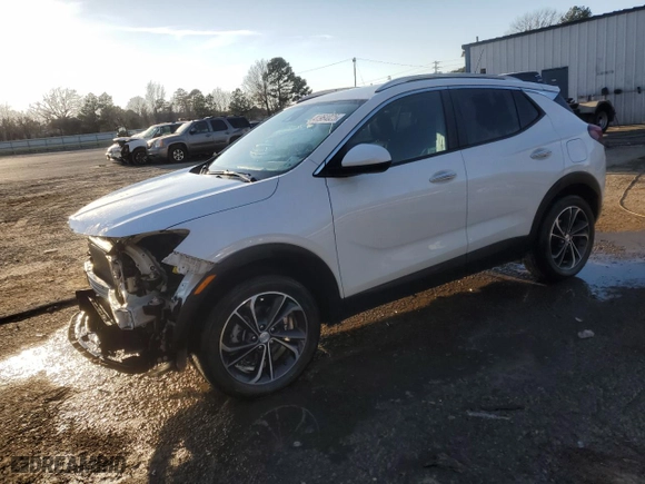 2022 Buick Encore GX Select with VIN KL4MMDS25NB074578, listed as a Copart auction lot 41964025 with NaN miles and Salvage Title. Bid and sale history available at carsss.com. Image 1.