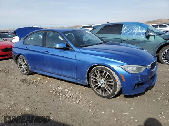 2013 BMW 3 Series 335i xDrive with VIN WBA3B9C53DF585692, listed as a Copart auction lot 46618275 with 165,019 mi miles and Salvage Title. Bid and sale history available at carsss.com. Image 4.