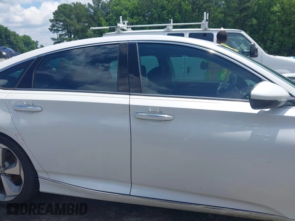 2019 Honda Accord Touring with VIN 1HGCV2F96KA015987, listed as a IAAI auction lot 42528744 with 174,735 mi miles and . Bid and sale history available at DreamBid. Image 14.