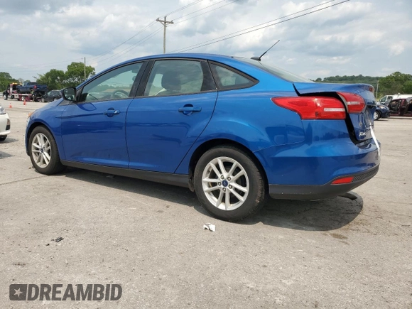 2018 Ford Focus SE with VIN 1FADP3F23JL214428, listed as a Copart auction lot 60552465 with 33,699 mi miles and Salvage title. Bid and sale history available at DreamBid. Image 3.