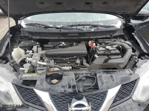 2016 Nissan Rogue SV with VIN 5N1AT2MV1GC832142, listed as a Copart auction lot 47725695 with 84,113 mi miles and Salvage Title. Bid and sale history available at carsss.com. Image 12.