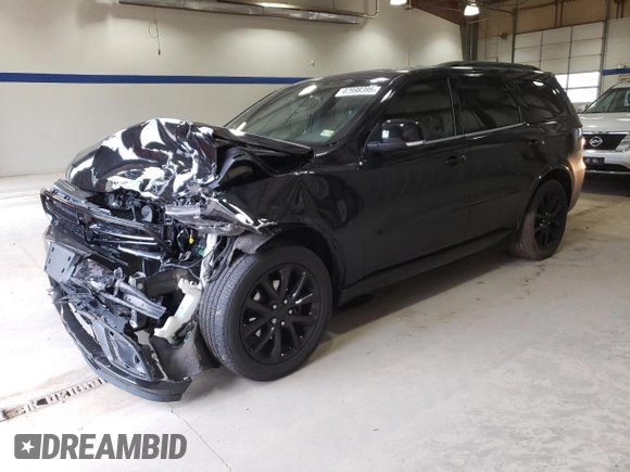 2017 Dodge Durango GT with VIN 1C4RDHDG8HC634684, listed as a Copart auction lot 47998395 with 131,518 mi miles and Salvage Title. Bid and sale history available at DreamBid. Image 1.