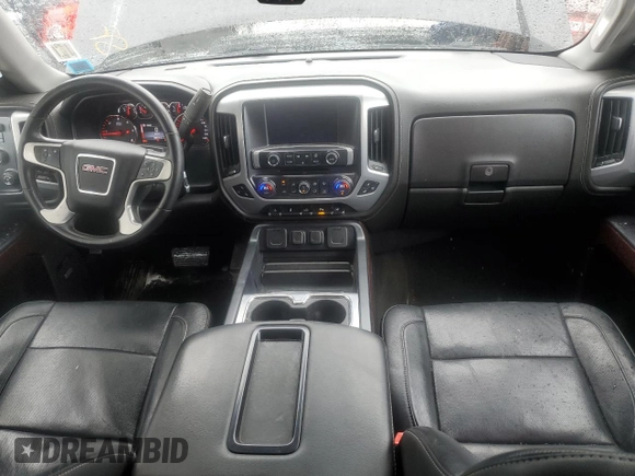 2015 GMC Sierra 1500 SLT with VIN 3GTU2VEC0FG159245, listed as a Copart auction lot 47829735 with 92,614 mi miles and Salvage Title. Bid and sale history available at DreamBid. Image 8.