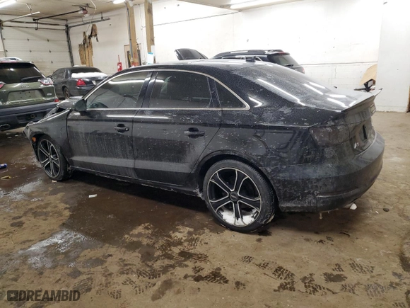 2015 Audi A3 2.0T Premium Plus with VIN WAUEFGFF7F1001140, listed as a Copart auction lot 45404125 with 0 miles and Salvage Title. Bid and sale history available at carsss.com. Image 2.