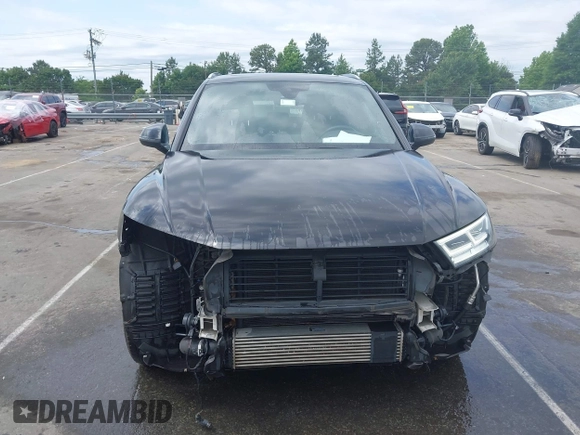 2018 Audi Q5 Premium Plus z VIN WA1BNAFY6J2100245, wystawiony jako IAAI lot #42295572 z przebiegiem 73 731 mil mil oraz . Historia ofert i sprzedaży dostępna na DreamBid. Obrazek 12.