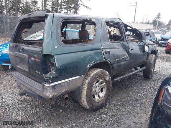 1999 Toyota 4Runner SR5 with VIN JT3HN86R7X0213373, listed as a IAAI auction lot 41328721 with 1 mi miles. Bid and sale history available at carsss.com. Image 4.