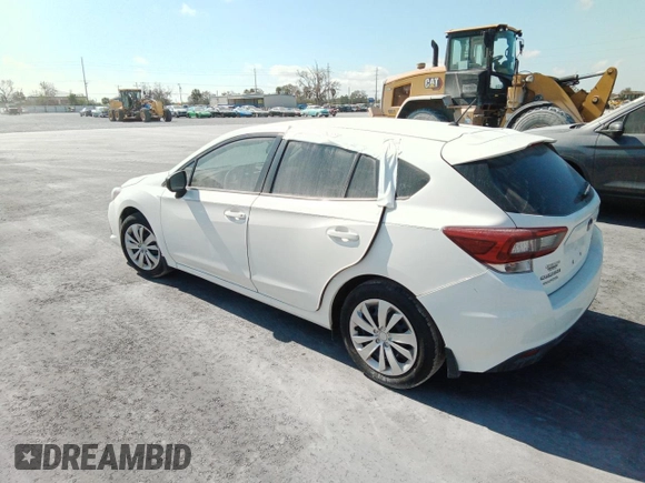2020 Subaru Impreza with VIN 4S3GTAB64L3734205, listed as a Copart auction lot 60604805 with Not provided miles and Non repairable. Bid and sale history available at DreamBid. Image 2.