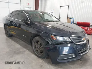 2015 Chevrolet Impala LS z VIN 2G11Z5SL8F9206849, wystawiony jako IAAI lot #42760689 z przebiegiem 156 520 mil mil oraz . Historia ofert i sprzedaży dostępna na DreamBid. Obrazek 1.