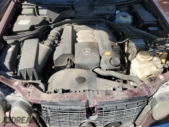 1998 Mercedes-Benz E-Class with VIN WDBJF65F1WA437851, listed as a Copart auction lot 74828054 with 189,748 mi miles and Salvage Title. Bid and sale history available at carsss.com. Image 11.