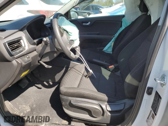 2023 Kia Rio LX with VIN 3KPA24AD5PE593976, listed as a Copart auction lot 49484225 with 19,580 mi miles and Salvage Title. Bid and sale history available at carsss.com. Image 7.