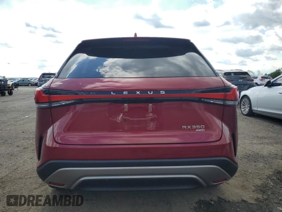 2024 Lexus RX 350 с VIN 2T2BAMCAXRC065793, выставлен на аукционе Copart как лот 55688385 с пробегом 9 557 миль миль и Списание • Salvage title. История ставок и продаж доступна на DreamBid. Изображение 6.