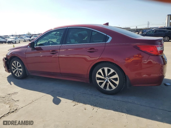 2016 Subaru Legacy 2.5i Premium with VIN 4S3BNBC65G3007802, listed as a Copart auction lot 43345105 with 68,920 mi miles and Salvage Title. Bid and sale history available at carsss.com. Image 2.