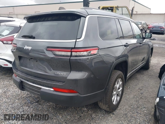 2023 Jeep Grand Cherokee Limited with VIN 1C4RJJBG3P8822047, listed as a IAAI auction lot 41232225 with 39,845 mi miles and . Bid and sale history available at DreamBid. Image 4.