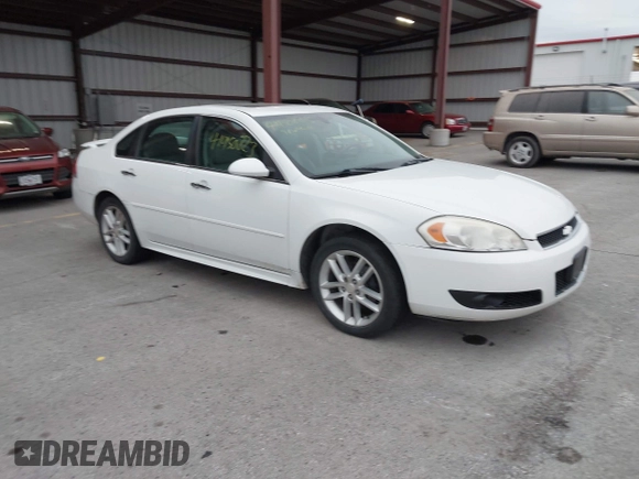 2013 Chevrolet Impala LTZ with VIN 2G1WC5E37D1223897, listed as a IAAI auction lot 41950823 with 165,237 mi miles and . Bid and sale history available at DreamBid. Image 1.