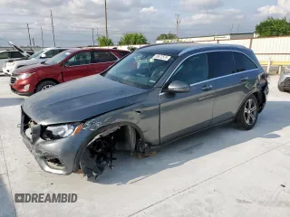 2016 Mercedes-Benz GLC 300 with VIN WDC0G4JB7GF110564, listed as a Copart auction lot 58672575 with 80,218 mi miles and Salvage title. Bid and sale history available at DreamBid. Image 1.