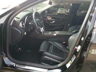 2017 Mercedes-Benz C 300 with VIN 55SWF4KB5HU221751, listed as a Copart auction lot 60019865 with 80,144 mi miles and Salvage title. Bid and sale history available at DreamBid. Image 7.