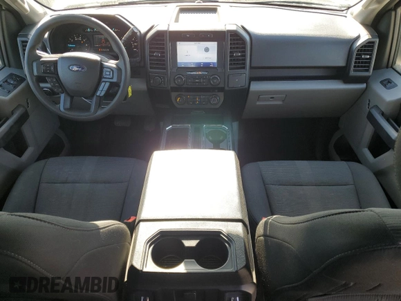 2020 Ford F-150 XL with VIN 1FTEW1EP0LKE72031, listed as a Copart auction lot 46611965 with 77,565 mi miles and Salvage Title. Bid and sale history available at carsss.com. Image 8.