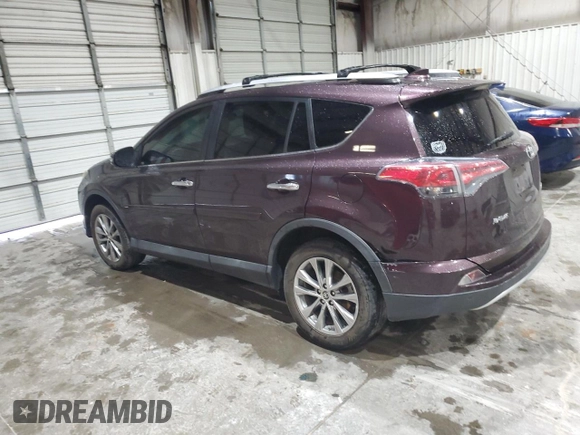 2016 Toyota RAV4 Limited with VIN 2T3YFREV8GW265040, listed as a Copart auction lot 54745845 with 73,733 mi miles and Salvage title. Bid and sale history available at DreamBid. Image 2.