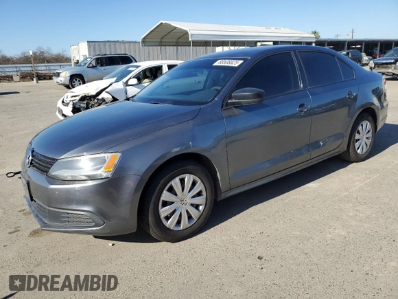 2014 Volkswagen Jetta Sedan S with VIN 3VW1K7AJ8EM386926, listed as a Copart auction lot 88508825 with 112,699 mi miles and Salvage Title. Bid and sale history available at carsss.com. Image 1.