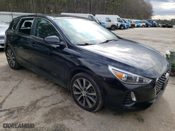 2019 Hyundai Elantra GT with VIN KMHH35LE2KU109128, listed as a Copart auction lot 40576363 with 84687 miles. Bid and sale history available at carsss.com. Image 4.