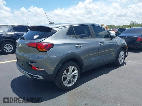 2020 Buick Encore GX Preferred with VIN KL4MMBS28LB080232, listed as a IAAI auction lot 42536040 with 62,189 mi miles and . Bid and sale history available at DreamBid. Image 4.