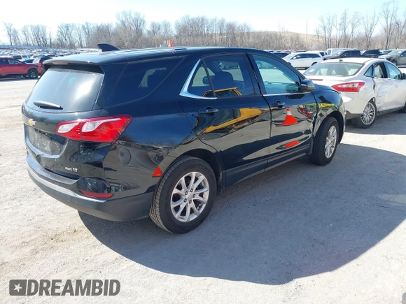 2019 Chevrolet Equinox LT with VIN 2GNAXUEV4K6135155, listed as a IAAI auction lot 41796183 with 104,554 mi miles and . Bid and sale history available at carsss.com. Image 4.