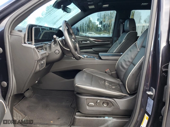 2023 Cadillac Escalade 4WD Sport with VIN 1GYS4FKL4PR268041, listed as a Copart auction lot 73875404 with 0 mi miles and Non Repairable. Bid and sale history available at carsss.com. Image 7.