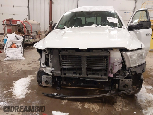 2020 Ram 1500 Big Horn with VIN 1C6SRFBT7LN404274, listed as a IAAI auction lot 41576959 with 66,394 mi miles. Bid and sale history available at carsss.com. Image 6.