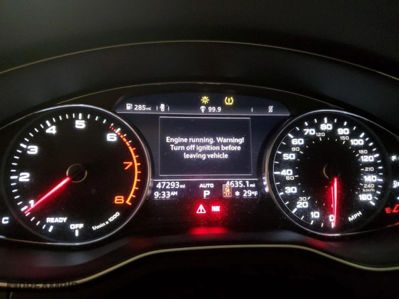 2019 Audi A4 Premium with VIN WAUDNAF40KN019976, listed as a Copart auction lot 86316194 with NaN miles and Salvage Title. Bid and sale history available at carsss.com. Image 9.