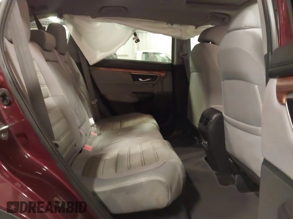 2019 Honda CR-V EX with VIN 5J6RW2H55KL021343, listed as a IAAI auction lot 41599161 with 75,727 mi miles. Bid and sale history available at carsss.com. Image 8.
