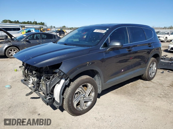 2023 Hyundai Santa Fe SE with VIN 5NMS1DAJ7PH493643, listed as a Copart auction lot 45159835 with 74,515 mi miles and Salvage Title. Bid and sale history available at carsss.com. Image 1.