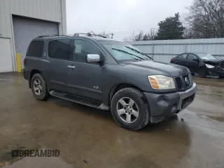 2007 Nissan Armada SE z VIN 5N1AA08A97N723532, wystawiony jako Copart lot #45090625 z przebiegiem 200 281 mil mil oraz Szkoda całkowita • Salvage title. Historia ofert i sprzedaży dostępna na DreamBid. Obrazek 4.