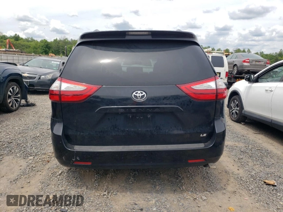 2015 Toyota Sienna LE AAS z VIN 5TDKK3DCXFS541460, wystawiony jako Copart lot #58171725 z przebiegiem 192 174 mil mil oraz Szkoda całkowita • Salvage title. Historia ofert i sprzedaży dostępna na DreamBid. Obrazek 6.