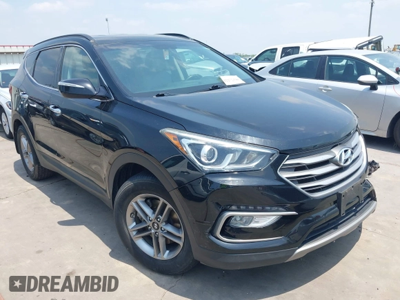 2017 Hyundai Santa Fe 2.4L with VIN 5NMZUDLBXHH022812, listed as a IAAI auction lot 42272430 with 76,121 mi miles and . Bid and sale history available at DreamBid. Image 1.