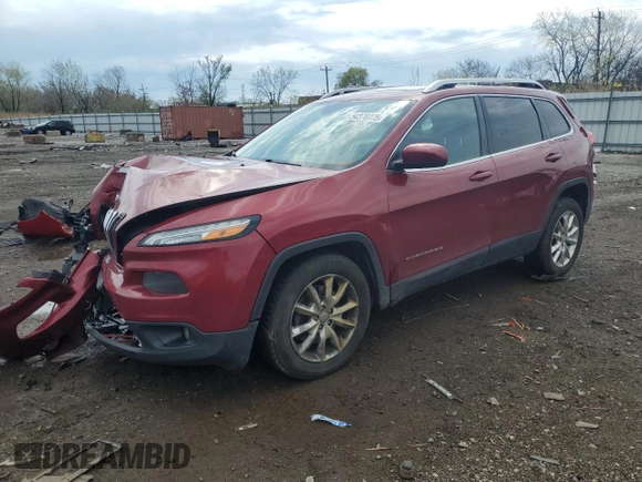 2014 Jeep Cherokee Limited z VIN 1C4PJLDB9EW262483, wystawiony jako Copart lot #54376075 z przebiegiem 151 405 mil mil oraz Szkoda całkowita • Salvage title. Historia ofert i sprzedaży dostępna na DreamBid. Obrazek 1.