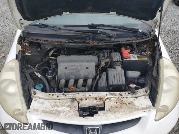 2008 Honda Fit with VIN JHMGD38498S802380, listed as a Copart auction lot 61545925 with 181,079 mi miles and Clean title. Bid and sale history available at DreamBid. Image 11.
