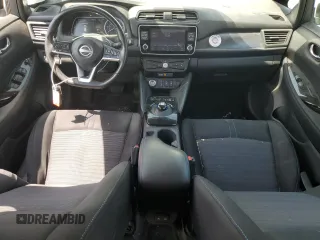 2023 Nissan LEAF SV Plus with VIN 1N4CZ1CV6PC551242, listed as a Copart auction lot 60410285 with 18,414 mi miles and Salvage title. Bid and sale history available at DreamBid. Image 8.