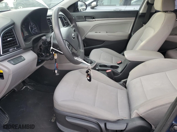 2017 Hyundai Elantra SE with VIN 5NPD84LF0HH107937, listed as a Copart auction lot 50074435 with 79,018 mi miles and Salvage Title. Bid and sale history available at carsss.com. Image 7.