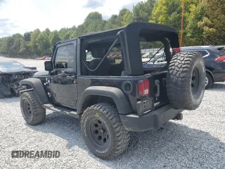 2016 Jeep Wrangler Sport with VIN 1C4AJWAG1GL145444, listed as a Copart auction lot 69222634 with 91,510 mi miles and Salvage Title. Bid and sale history available at carsss.com. Image 2.