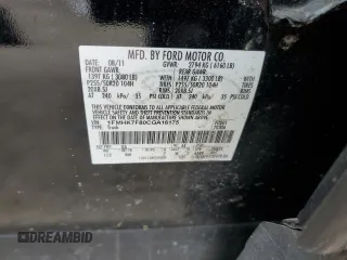 2012 Ford Explorer Limited with VIN 1FMHK7F80CGA16175, listed as a Copart auction lot 54717604 with 173,144 mi miles and Salvage Title. Bid and sale history available at carsss.com. Image 13.