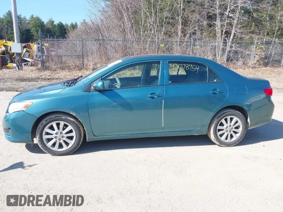 2009 Toyota Corolla with VIN JTDBL40E299037014, listed as a IAAI auction lot 42078954 with 86,559 mi miles. Bid and sale history available at carsss.com. Image 12.