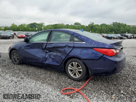 2013 Hyundai Sonata GLS z VIN 5NPEB4AC8DH554976, wystawiony jako Copart lot #54862045 z przebiegiem 283 889 mil mil oraz Szkoda całkowita • Salvage title. Historia ofert i sprzedaży dostępna na DreamBid. Obrazek 2.