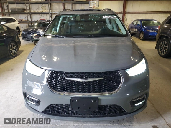 2023 Chrysler Pacifica Limited with VIN 2C4RC1GG0PR529598, listed as a Copart auction lot 55287345 with 65,714 mi miles and Salvage title. Bid and sale history available at DreamBid. Image 5.