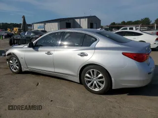 2017 Infiniti Q50 2.0t Sport with VIN JN1CV7AR8HM682394, listed as a Copart auction lot 72235254 with 117,380 mi miles and Salvage Title. Bid and sale history available at carsss.com. Image 2.