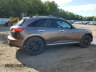 2008 Infiniti FX with VIN JNRAS08W08X205439, listed as a Copart auction lot 68910754 with 198,007 mi miles and Salvage Title. Bid and sale history available at carsss.com. Image 3.