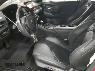 2020 Toyota GR Supra 3.0 with VIN WZ1DB4C08LW022135, listed as a Copart auction lot 72542424 with 17,421 mi miles and Salvage Title. Bid and sale history available at carsss.com. Image 7.