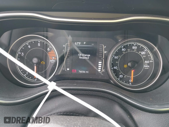 2019 Jeep Cherokee Latitude Plus with VIN 1C4PJLLB0KD307741, listed as a IAAI auction lot 41750370 with 76,036 mi miles. Bid and sale history available at carsss.com. Image 7.