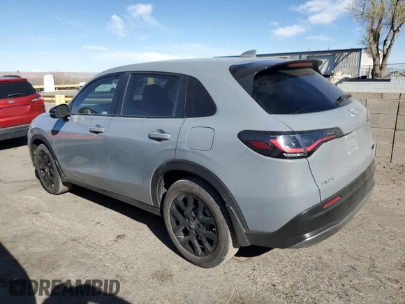 2023 Honda HR-V Sport with VIN 3CZRZ1H54PM725136, listed as a Copart auction lot 48562785 with 19,893 mi miles and Salvage Title. Bid and sale history available at carsss.com. Image 2.
